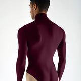 Long Sleeve Mock Neck Leotard