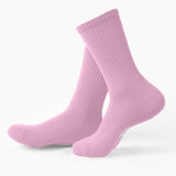 Sport Crew Socks - Light Pink