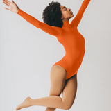Long Sleeve Mock Neck Leotard