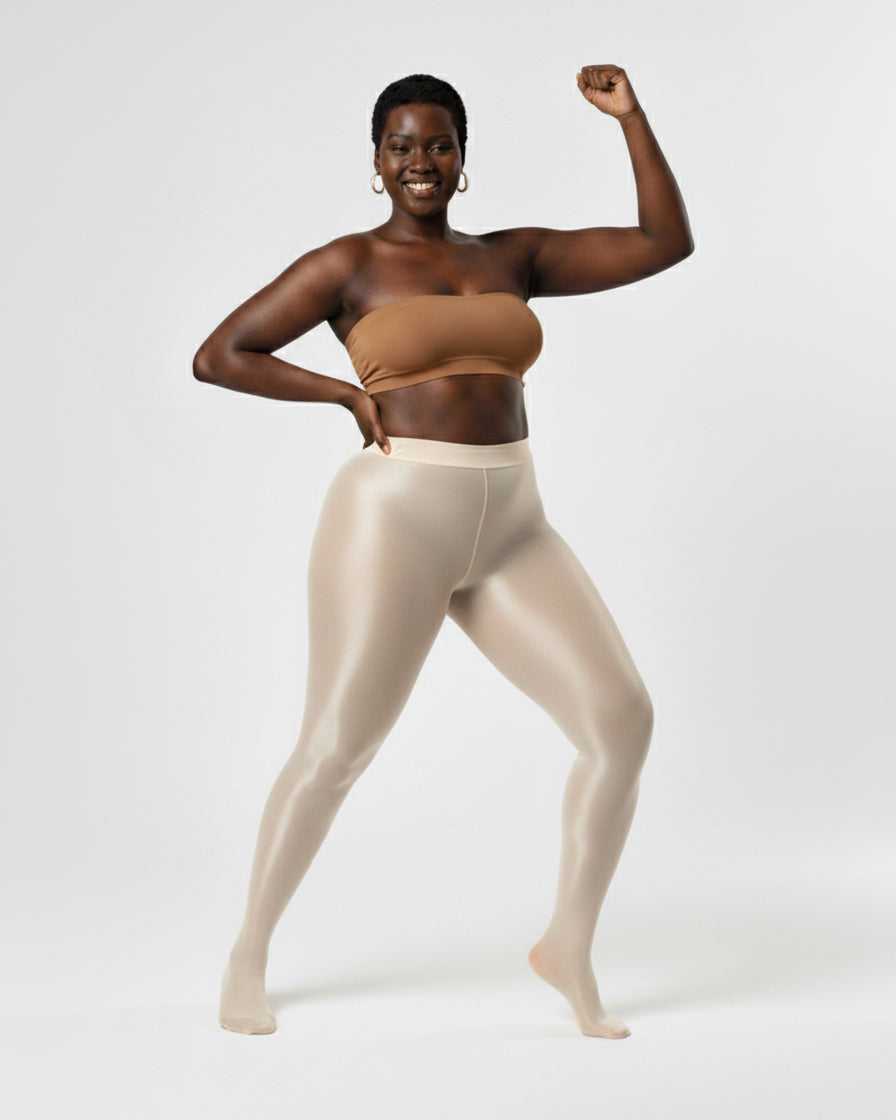 Sheer Oily Finish Pantyhose