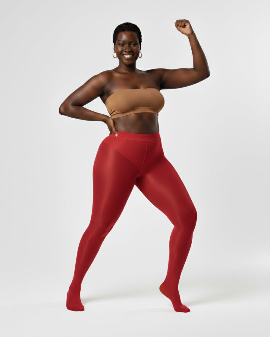 Sheer Oily Finish Pantyhose