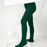 Kids Tights 60 Denier - Hunter Green