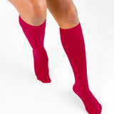 Knee Highs 70 Denier - Red