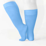 Knee Highs 70 Denier - Sky Blue