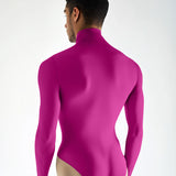 Long Sleeve Mock Neck Leotard