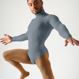 Long Sleeve Mock Neck Leotard