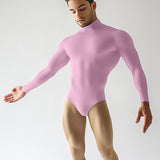 Long Sleeve Mock Neck Leotard