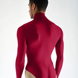 Long Sleeve Mock Neck Leotard