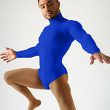 Long Sleeve Mock Neck Leotard