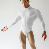 Long Sleeve Mock Neck Leotard