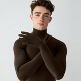 Second Skin Armsocks Shirt - Brown