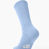 Sport Crew Socks - Baby Blue