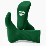 Sport Crew Socks - Emerald