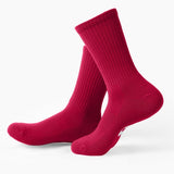 Sport Crew Socks - Red