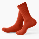 Sport Crew Socks - Rust