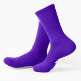 Sport Crew Socks - Violet