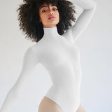 Long Sleeve Mock Neck Leotard