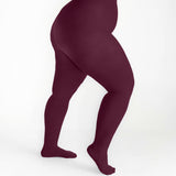 Nylon Spandex Tights 60 Denier - Maroon