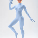 Second Skin Catsuit - Baby Blue