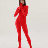 Second Skin Catsuit - Scarlet Red